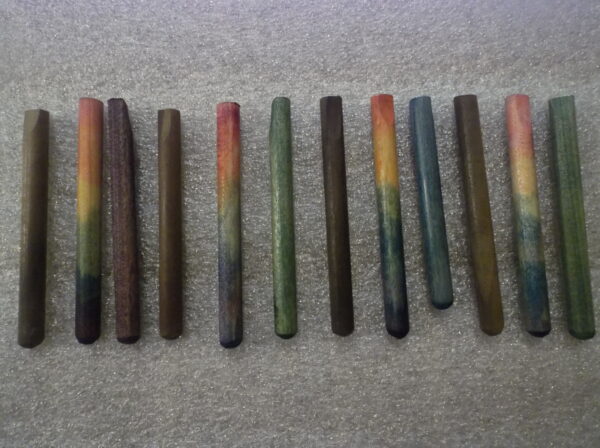 Hand crafted Carved Noter for Mountain Dulcimer Custom colors Custom lengths and Design requests Finger indent resists rolling Helps Fingers Multiples in same order only $8.95 Ea. Please contact for details - Image 5