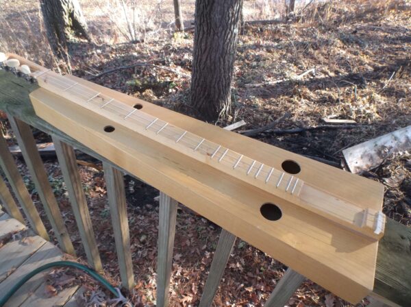 Church Box Style Dulcimer Short 26 inch VSL Easy Play and Learn All New Strings All Solid Maple Construction - Image 5