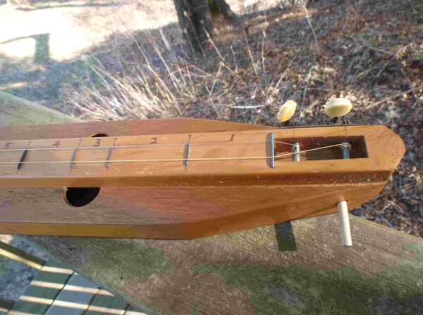 Dulcimore Dulcimer 2 Strings Signed and Dated by Maker Staple Frets Playable Collectable Addition to your DAS Collection Ships FREE - Image 5