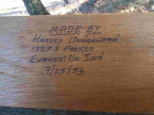Dulcimore Dulcimer 2 Strings Signed and Dated by Maker Staple Frets Playable Collectable Addition to your DAS Collection Ships FREE - Image 11