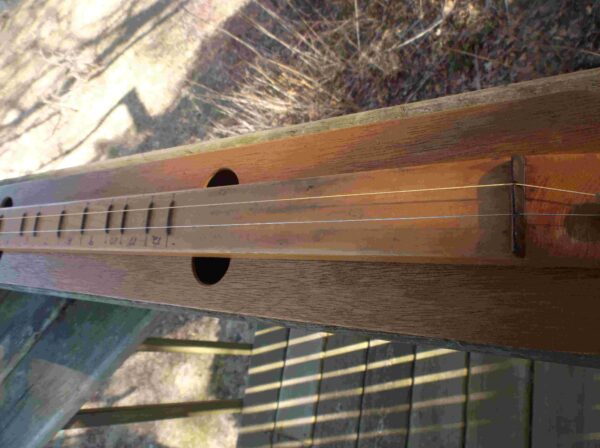 Dulcimore Dulcimer 2 Strings Signed and Dated by Maker Staple Frets Playable Collectable Addition to your DAS Collection Ships FREE - Image 9