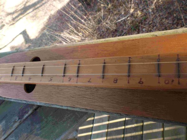 Dulcimore Dulcimer 2 Strings Signed and Dated by Maker Staple Frets Playable Collectable Addition to your DAS Collection Ships FREE - Image 8