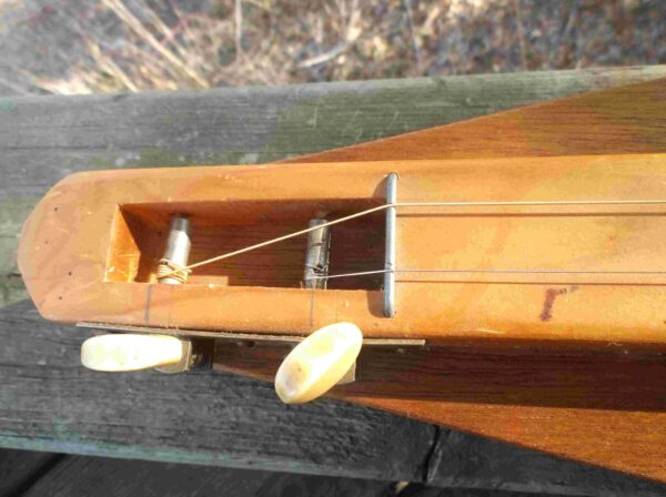 Dulcimore Dulcimer 2 Strings Signed and Dated by Maker Staple Frets Playable Collectable Addition to your DAS Collection Ships FREE - Image 7